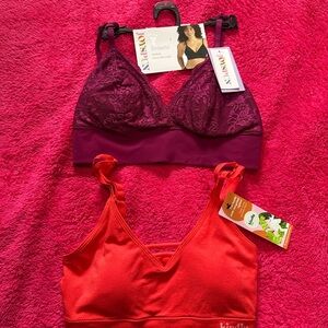 Natori Women's Lace Bralette - Deep Purple